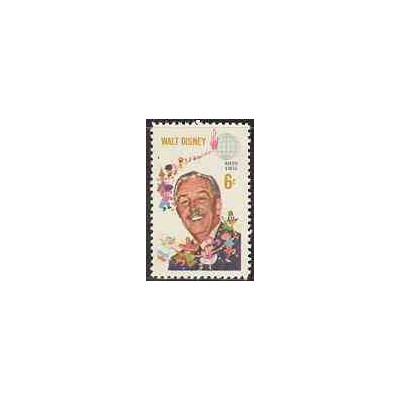 تمبر خارجی - 1 عدد تمبر والت دیزنی - آمریکا 1968
