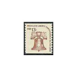1 عدد تمبر سری پستی -  زنگوله - آمریکا 1975