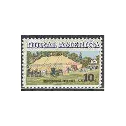 1 عدد تمبر آمریکَای روستائی - آمریکا 1974