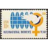 1 عدد تمبر سال بین المللی زنان - آمریکا 1975