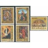  5 عدد تمبر نقاشی های مذهبی - نیکاراگوئه 1968