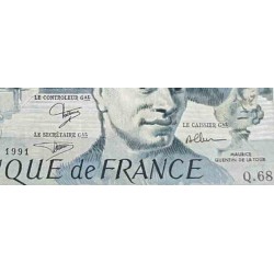 اسکناس تابلویی 50 فرانک - فرانسه 1991 با کیفیت مطابق تصویر - سفارشی