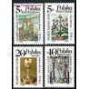 4 عدد تمبر فستیوال ماریا - لهستان 1986
