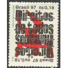 1 عدد تمبر حقوق بشر  - برزیل 1997
