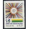 1 عدد تمبر سال پژوهش ملی  - برزیل 1996