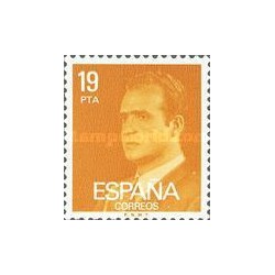 1 عدد تمبر سری پستی  - پادشاه خوان کارلوس اول - 19Pta - اسپانیا 1980