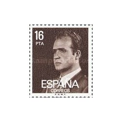 1 عدد تمبر سری پستی  - پادشاه خوان کارلوس اول - 16Pta - اسپانیا 1980