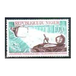 1 عدد تمبر روز ارتباطات - نیجر 1970