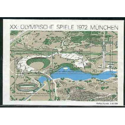 سونیرشیت بازیهالمپیک مونیخ - جمهوری فدرال آلمان 1972