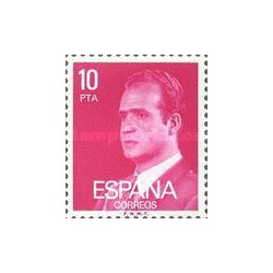 1 عدد تمبر سری پستی  - پادشاه خوان کارلوس اول - 10Pta - اسپانیا 1977