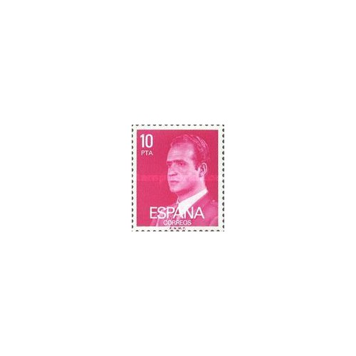 1 عدد تمبر سری پستی - پادشاه خوان کارلوس اول - 10Pta - اسپانیا 1977 1 عدد تمبر سری پستی - پادشاه خوان کارلوس اول - 10Pta - اسپانیا 1977