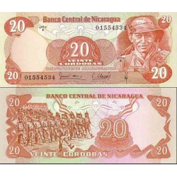 اسکناس 1000 کردوبا - نیکاراگوئه 1979
