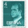 1 عدد تمبر سری پستی  - پادشاه خوان کارلوس اول - 4Pta - اسپانیا 1977