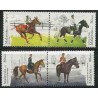 4 عدد تمبر اسبها - مالزی 2014