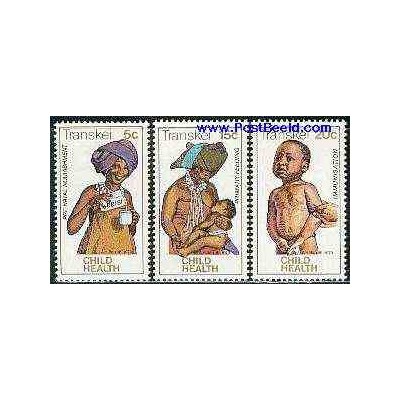 3 عدد تمبر کمک به کودکان - آفریقای جنوبی - ترنسکی 1979