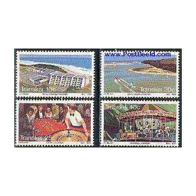 4 عدد تمبر توریسم - آفریقای جنوبی - ترنسکی 1983