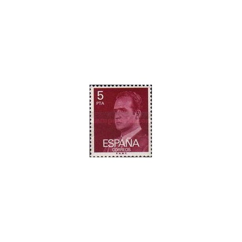 1 عدد تمبر سری پستی  - پادشاه خوان کارلوس اول - 5Pta - اسپانیا 1976
