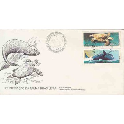 پاکت مهر روز - حفاظت از طبیعت - برزیل 1987