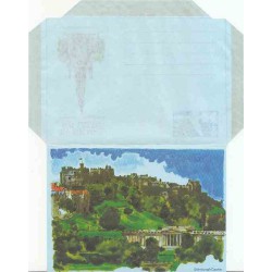 پاکت نامه هوائی 8/5 پنس  - آئروگرام طراحی Peter Gauld - انگلستان 