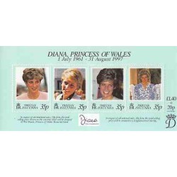 سونیرشیت یادبود مرگ دایانا - پرنسس ولز - تریستان 1998