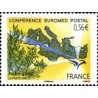 1 عدد  تمبر کنفرانس Euromed - پاریس - فرانسه 2009