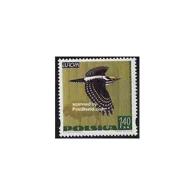 1 عدد تمبر مشترک اروپا - Europa Cept - پرنده - لهستان 1999