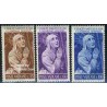 3 عدد تمبر تابلو - کاترینای سی نا - واتیکان 1962