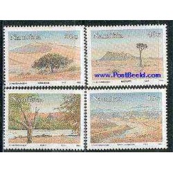 4 عدد تمبر بیابان - نامیبیا 1993