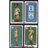4 عدد تمبر 75 امین سالگرد پیشاهنگی - بوتاتسوانا - آفریقای جنوبی 1982
