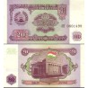 اسکناس 20 روبل تاجیکستان 1994 