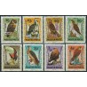 8 عدد تمبر پرندگان شکاری - مجارستان 1962
