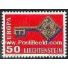 1 عدد تمبر مشترک اروپا - Europa Cept - لیختنشتاین 1968