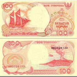 اسکناس 100 روپیه - اندونزی 1992