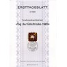 برگه اولین روز انتشار تمبر روز تمبر - جمهوری فدرال آلمان 1983