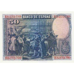 اسکناس 50 پزوتا - اسپانیا 1928 غیربانکی