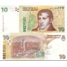 اسکناس 10 پزو - آرژانتین 2003