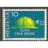 1 عدد تمبر ایمنی معدن - سوئیس 1968