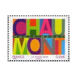 1 عدد تمبر گردشگری - Chaumont - فرانسه 2009