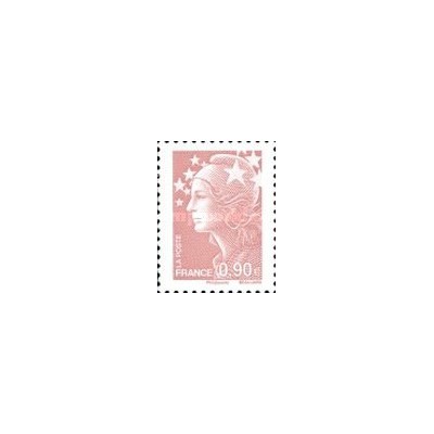 1 عدد تمبر سری پستی - 0.9 -  ماریان و اروپا - فرانسه 2009