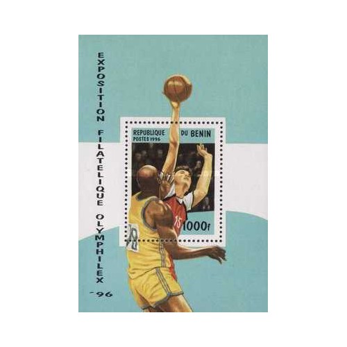 سونیرشیت المفیلکس - نمایشگاه تمبرهای ورزشی و المپیک - بنین 1996