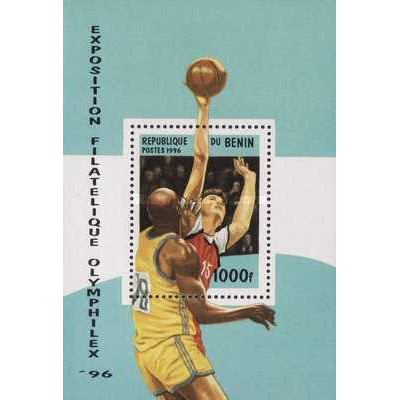 سونیرشیت المفیلکس - نمایشگاه تمبرهای ورزشی و المپیک - بنین 1996
