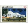 1 عدد تمبر 50مین سالگرد کاخ پارلمان در کانبرا - استرالیا 1977