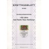 برگه اولین روز انتشار تمبر صد و پنجاهمین سالگرد تأسیس "Das Rauhe Haus" در هامبورگ - جمهوری فدرال آلمان 1983