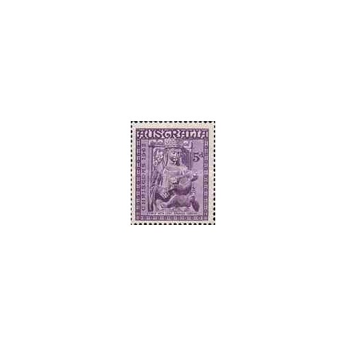 1 عدد تمبر کریستمس - استرالیا 1962