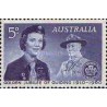 1 عدد تمبر سالگرد طلایی رهبری  - استرالیا 1960