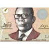 اسکناس 20 دلار - لیبریا 2011 آرم نقره ای بالای امضای راست دارای حروف CBL