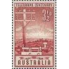 1 عدد تمبر صدمین سالگردتلگراف - استرالیا 1954