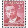 1 عدد تمبر فردیناند فون مولر - فیزیکدان و جغرافیدان آلمانی - استرالیا 1948 با شارنیه