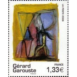 1 عدد تمبر  هنر اثر جرارد گاروست - فرانسه 2008