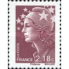 1 عدد تمبر سری پستی - 2.18 -  ماریان و اروپا - فرانسه 2008